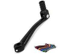 JFG RACING Palanca de cambios de motocicleta, palanca de cambios plegable de aluminio CNC para CRF 50 70 XR50 TTR50 110CC 125CC 140CC 150CC 160CC Dirt Pit Bike ATV - Negro