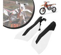 JFG RACING Paramanos Moto, Accesorios Moto Cubre Manetas Moto Paramanos Motocross Protector Manos Moto para KTM SX SXF EXCF 50 65 85 125 150 250 350 450 500 2017-2020 XCW XCF XC-Blanco