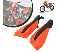 JFG RACING Paramanos Moto, Accesorios Moto Cubre Manetas Moto Paramanos Motocross Protector Manos Moto para KTM SX SXF EXCF 50 65 85 125 150 250 350 450 500 2017-2020 XCW XCF XC-Naranja