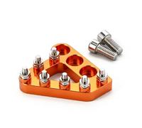JFG RACING Pedal Freno Trasero Moto para SX SXF EXC EXCF XC XCF XCW,Naranja