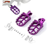 JFG RACING Pedales para Pies de Motocicleta, Pedales de Descanso Más Anchos de Aleación de Aluminio 6061 para X/S X260 Motos de Cross Eléctricas