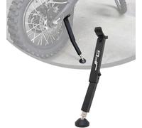 JFG RACING Soporte Rueda Trasera Moto,Soporte Elevación Moto Ajustable y Portátil Universal para Motocross Enduro Pit Bike Dirt Bike Limpieza o Lubricación Cadena-Negro