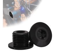 JFG RACING Sur Ron Tornillo de tuerca de eje de rueda delantera, M16* 1.5P Tornillo de tuerca de bloqueo de eje para bicicleta eléctrica Sur Ron Light Bee X/S/L1E/X160/X260-Negro