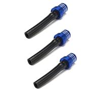JFG RACING Válvula Tapa Tanque Combustible 3 uds, ventilación Tanque Gasolina Moto, Manguera ventilación Aire Tapa Combustible Transpirable para Pit Dirt Bike ATV Todoterreno-Azul