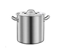 JFGCTYHXY Olla de Acero Inoxidable, Olla de inducción Acero Inoxidable Pulida con Espejo(6 litres)