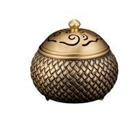 JFGCTYHXY Quemador de Incienso, Quemador de Incienso, Soporte for incensario, Quemador latón for Uso doméstico en Interiores, Bandeja sándalo, decoración for Ceremonia del té