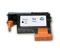 JFGIkLFD Cabezal de impresión de Repuesto para 761 DesignJet CH645A CH646A CH647A CH648A Compatible con impresoras Designjet T7100 T7200(Matte Black)