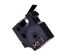 JFGIkLFD Cartucho de Cinta 19 mm 45803 45800 45804 45805 45808 45801 45809 45807 Compatible con la rotuladora D1 LabelManager(White on Black)