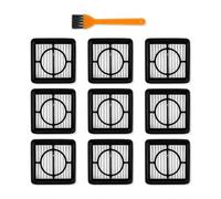 JFGTHJ Filtros HEPA Lavables, Compatibles con Xiaomi Truclean W20 | Paquete de 9 filtros HEPA lavables, filtración de doble capa, reutilizables, for aspiradora en seco y húmedo