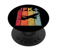 JFK John F Kennedy Aeropuerto PopSockets PopGrip Adhesivo