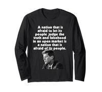 JFK Nation Tiene Miedo de Dejar Que la Gente juzgue la Verdad teme Que la Gente Manga Larga