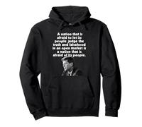 JFK Nation Tiene Miedo de Dejar Que la Gente juzgue la Verdad teme Que la Gente Sudadera con Capucha