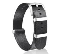 JFMANMSDS NATO Nylon Uhrenarmbänder Band G10 Premium Ballistic Multicolor ErErsatzzuhrenarmbänder, Größe 18mm 20mm 22mm 24mm, mit Silber Edelstahlschnalle Watch Strap für Männer Frauen, 20mm, Nailon