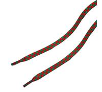 JFNKLFG 2 pares de cordones costura a cuadros for hombres y mujeres, zapatillas deportivas informales for otoño e invierno, cordón zapato lona(Green Red,120cm)