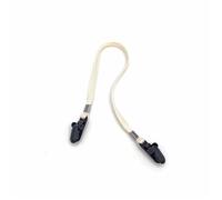 JFNKLFG Clip fijo antideslizante for exteriores, retenedor de Clips for sombrero, cuerda a prueba viento, extraíble, a, 2 uds(White)