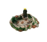 JFNKLFG Cuenco de Comida for Cangrejo ermitaño for Mascotas, alimentación Agua, Caja cría Insectos Anfibios Que se arrastran, Paisaje para el Cuidado y la Vida de Reptiles(Color-02)