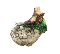 JFNKLFG Cuenco de Comida for Cangrejo ermitaño for Mascotas, alimentación Agua, Caja cría Insectos Anfibios Que se arrastran, Paisaje para el Cuidado y la Vida de Reptiles(Color-04)