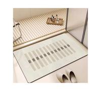 JFNKLFG Felpudo Entrada Casa Alfombrilla Antideslizante For Baño, Absorbente De Barro Diatomeas, For Puerta Inodoro, Secado Rápido para Exterior(Ishizaki,40x60cm15.7x23.6in)