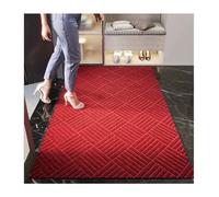 JFNKLFG Felpudo Entrada Casa Felpudo de Cocina Antideslizante Lavable for Bricolaje, Alfombra Larga for Pasillo, baño, Entrada, Color sólido, fácil Limpiar para Exterior(HON SE,100x170cm)