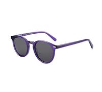 JFNKLFG Gafas de sol polarizadas redondas moda for mujer, gafas retro con sombra Uv400(Color06)