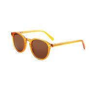 JFNKLFG Gafas de sol polarizadas redondas moda for mujer, gafas retro con sombra Uv400(Color10)