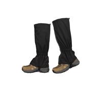 JFNKLFG Polainas Polainas de nieve for senderismo al aire libre, protección piernas tubo largo, botas esquí a prueba viento, cubiertas for zapatos para Trekking(Black,M)