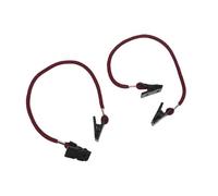 JFNKLFG Retenedor de sombrero for ropa pesca, soporte a prueba viento, Clip for golf, navegación, deportes, 2 uds(2pcs-Wine red)