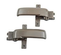 jfqm Manija de puerta Interior de coche, 2 uds., compatible con Isuzu NPR compatible con NPR-HD compatible con NQR compatible con NRR 1995-1999 2000 2001 2002 2003 2004 2005 2006 2007, gris oscuro