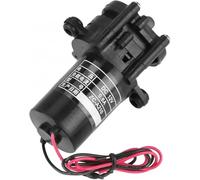 JFQOWCMP Bombas for Aguas residuales/efluentes ZC-A250/ZC-A210 DC 12V/24V Mini Bomba de Agua autocebante con Engranajes plástico Resistente a la corrosión, for Leche, Aceite Cocina, etc(Zc-a210 12v)