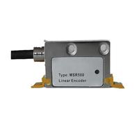 JFQOWCMP Cabezales lectores de Escala magnética MSR500/MSR200 PLC de Escala magnética Sensores de Desplazamiento magnético(25um 5V)