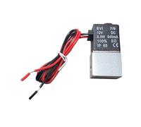 JFQOWCMP Electroválvula DC 12V 24V 110V 220V 1/4"" 1/8" 2 Vías normalmente cerradas Válvulas neumáticas de acción directa para válvula de aire Agua Gas 0,25 Pulgadas (220V-NORMALLY Closed,0.25 inch)