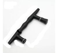 JFRCKFVDY Tirador de acero inoxidable, tirador pequeño en ducha puntiaguda (Black)