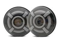 JFRKGMU Faro Principal auto Para Land para Rover para Defender 90 y 110 faros redondos LED de 7 pulgadas DRL faro haz alto bajo 4X4 todoterreno Faro Delantero(2pcs O)