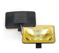 JFRKGMU Faro Principal auto Para Peugeot 205 Para GTI Para CTI 106 306 Mi16 Foco Conducción Trabajo Faro Lámpara Halógena H3 Automóvil Luces Faro Delantero(2piece,Yellow)