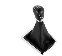 JFRKGMU Para Ford Para Focus 2 MK2 FL MK3/4/7 Para Mondeo Para Galaxy Para Fiesta Perilla Palanca Cambios Cubierta Bota Polaina Pomo Cambios Palanca(B0341-K0016)
