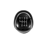 JFRKGMU Para Ford Para Mondeo4 Mk4 Para Focus S/C-Max Para Kuga Para Galaxy Brazo Palanca Cambios Bola Cabeza Pomo Cambio Marchas Cuero 5/6 Pomo Cambios Palanca(6 speed)