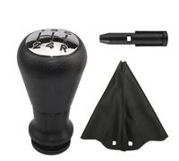 JFRKGMU Para Peugeot 106 107 206 207 306 307 308 3008 406 5008 605 807 Perilla Cambio Marchas ABS Cromada Manual 5 Velocidades Pomo Cambios Palanca(Silver-5 Speed)