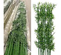 JFUTD Paquete bambú Falso, Plantas de privacidad con Hojas de Seda for decoración de Interiores y Exteriores, Valla de jardín, Patio, Impermeable y de bajo,3.3/4/5/6/6.5ft(20 Pack,1.2m/3.9ft Tall)