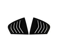 JFZQASWLY para BMW Serie 3 F30 318i 320i 325i 2013-2019 Adhesivo para La Cubierta De Ventana Trasera con Ventilación Lateral Cubierta persiana Ventana Trasera(Gloss Black)