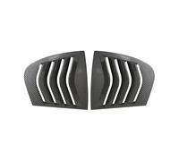 JFZQASWLY para BMW Serie 3 F30 318i 320i 325i 2013-2019 Adhesivo para La Cubierta De Ventana Trasera con Ventilación Lateral Cubierta persiana Ventana Trasera(Carbon Look)