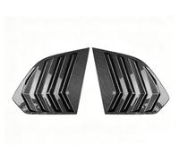 JFZQASWLY para BMW X5 G05 2019-2023 ABS Fibra De Carbono Ventana Trasera del Coche Alerón Triangular Accesorio Embellecedor Rejilla Cubierta persiana Ventana Trasera(Carbon Look)