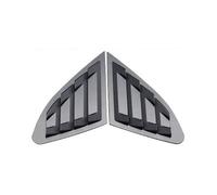 JFZQASWLY para Chevrolet Malibu 2016-2021 Ventana Trasera Plástico Cuarto Rejilla Cubierta Tipo Ventilación Lateral Adhesivo Coche Cubierta persiana Ventana Trasera(A)