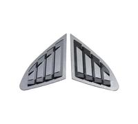 JFZQASWLY para Chevrolet Malibu 2016-2021 Ventana Trasera Plástico Cuarto Rejilla Cubierta Tipo Ventilación Lateral Adhesivo Coche Cubierta persiana Ventana Trasera(B)