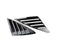 JFZQASWLY para Excelle GT 2015-2019 Rejilla Trasera Coche Cubierta Obturador Lateral Pegatina Embellecedora Pala Ventilación Cubierta persiana Ventana Trasera(Carbon)