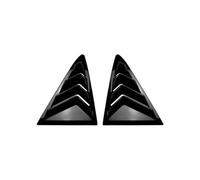 JFZQASWLY para Ford Fiesta 2018-2021 Ventana Lateral Trasera De Coche Alerón Triangular Embellecedor Rejilla Cubierta persiana Ventana Trasera