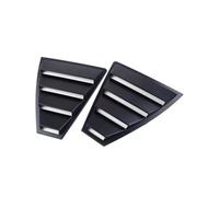 JFZQASWLY para Hyundai Elantra 2017-2019 Ventana Trasera Cuarto Persiana Cubierta Obturador Embellecedor Ventilación Lateral Cubierta persiana Ventana Trasera(Matte Black)