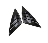 JFZQASWLY para Jetta A7 Mk7 2019-2021 Rejilla De Ventana Lateral Trasera Cubierta Obturador Accesorios Embellecedores Cubierta persiana Ventana Trasera(Carbon Fiber)
