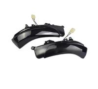 JFZQASWLY Para SAI AZK10 Para MARK X GRX13 Para MAJESTA URS206 UZS207 Espejo Retrovisor Lámpara De Señal Giro Lateral Intermitente Espejo Retrovisor Lámpara(1Pair Dynamic A)
