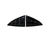 JFZQASWLY para Tesla Model 3 Y 2021-2023 Alerón Triangular De Ventana Lateral Trasera Cubierta persiana Ventana Trasera(For modelY Black)