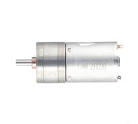 JGA25-370 12V DC Motor de engranajes de alto par motor eléctrico engranajes de metal varias velocidades 22-1360 RPM para electrodomésticos Equipo de automatización CW Rotación bajo ruido (646 RPM)